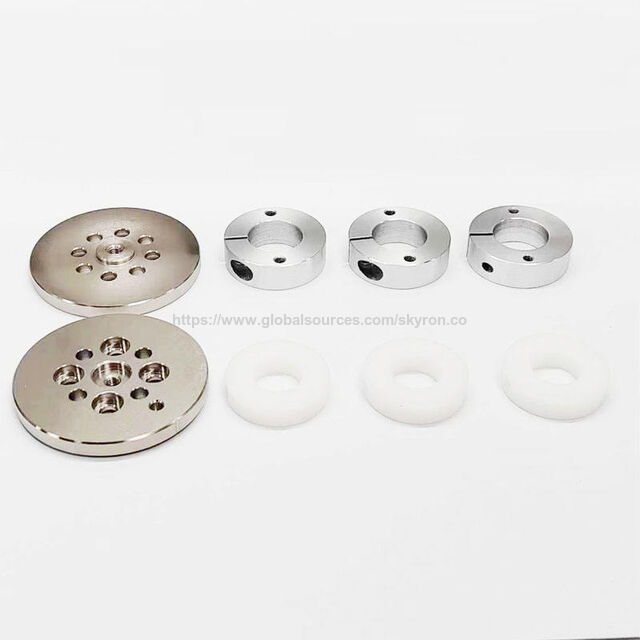 Precision Cnc Custom Turning Shaft Collars With Stainless Steel/peek ...