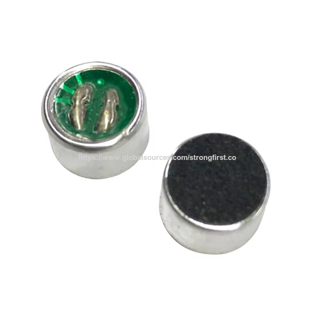 Cápsula de microfone de condensador electret OEM de 9,7 mm para detector de morcegos