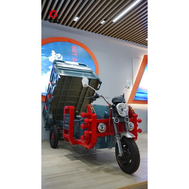Dreirädriges elektrisches Dreirad-Motorrad für Fracht, erwachsene Passagiere, Lieferwagen und Taxi in China, offene Karosserie