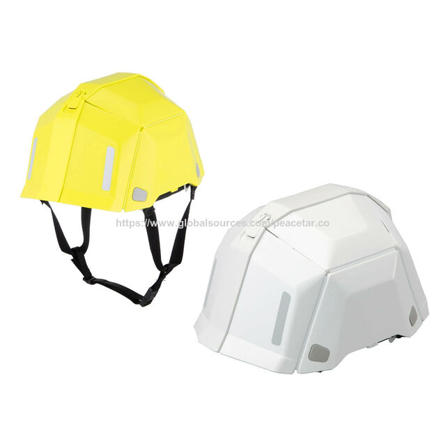 Capacete de segurança dobrável e portátil. Tamanho único para terremotos e instalações públicas em caso de desastre. for sale at factory direct price