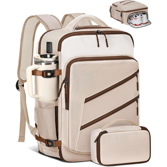 Reise-Rucksack für Damen als persönlicher Gegenstand, leichter Handgepäck-Rucksack für Flugreisen mit Elektronikfach, wasserabweisender Rucksack für Übernachtungen for sale at factory direct price