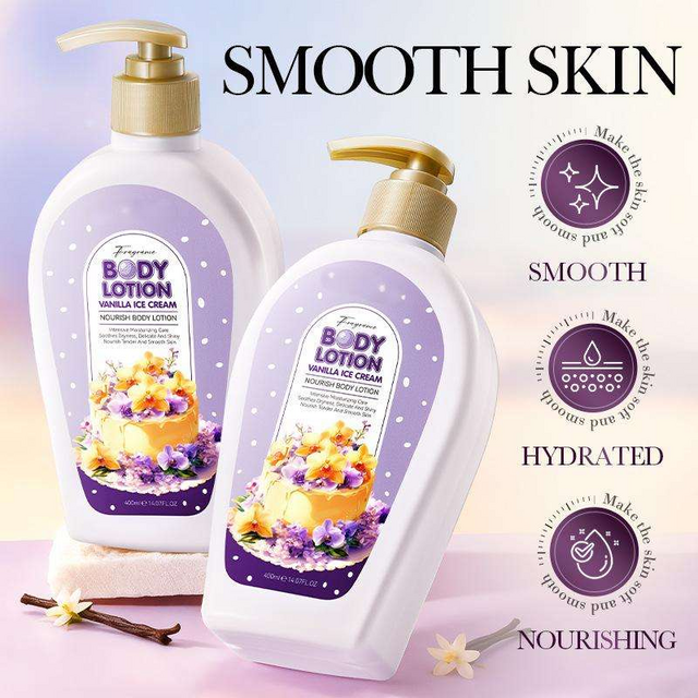 Moisturize and Moisturize Vanilla Ice Cream Cake Nourishing Body Lotion Autumn and Winter Body Lotion for sale at factory direct price