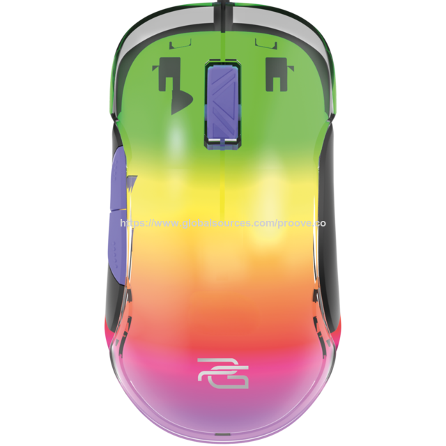 Ratón gaming con cable y luces RGB, sensor de alta precisión PixArt 3311, botones Omron con 100 millones de clics; sensibilidad Proove Blaze for sale at factory direct price