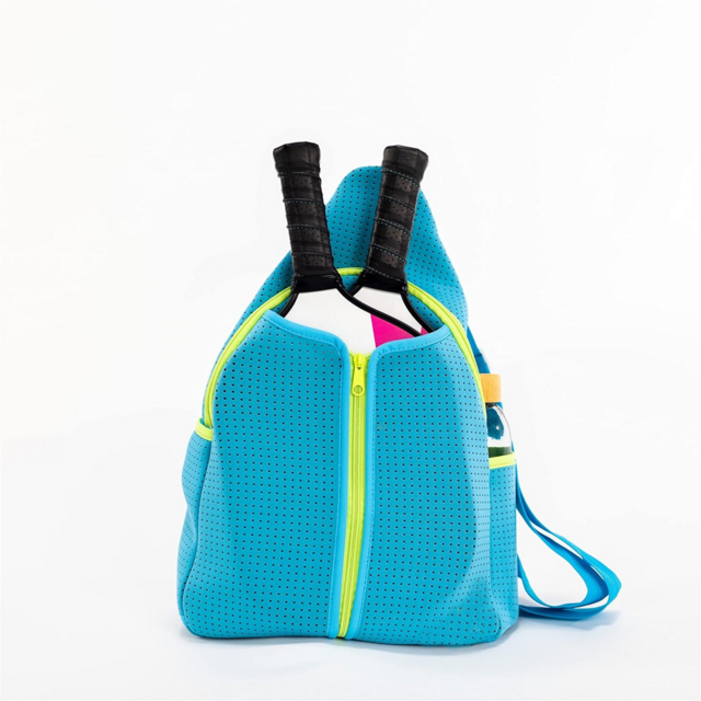 Bolsas de tiracolo de neoprene com novo design para equipamentos de pickleball para mulheres, mochila crossbody para esportes ao ar livre, bolsa para raquete de pickleball for sale at factory direct price