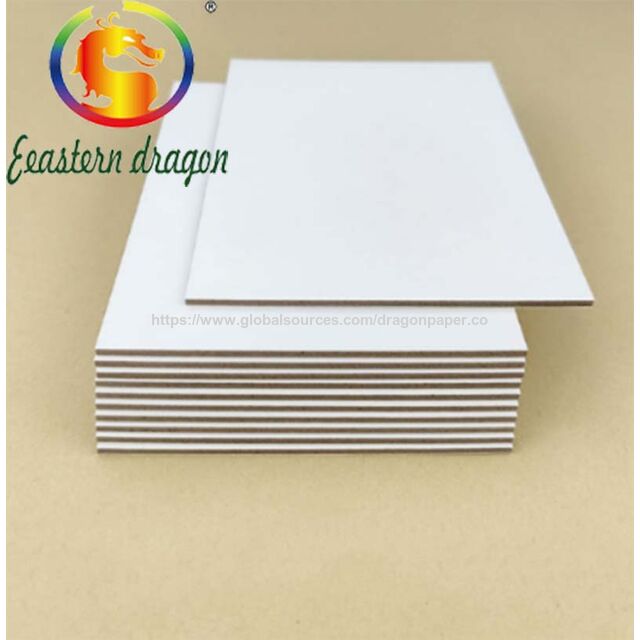 Cartón Gris de Superficie Lisa con Laminación Brillante, Ideal para Impresión de Etiquetas de Alta Calidad, Certificado según los Estándares FSC