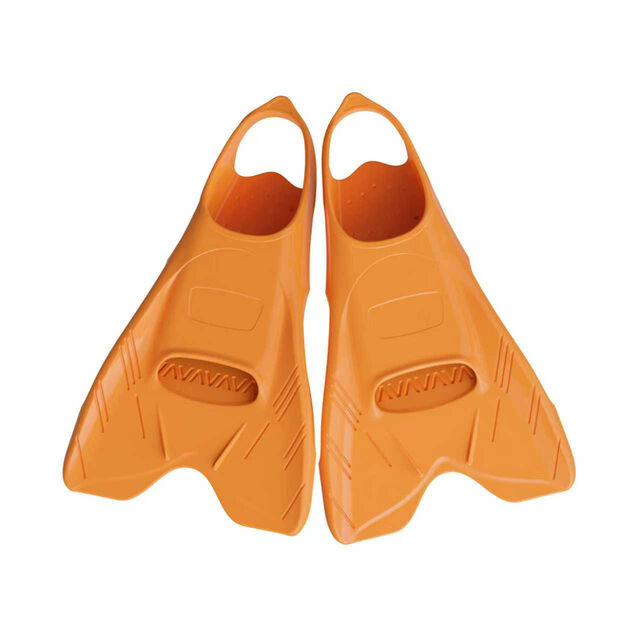 Aletas de natación de hoja corta para entrenamiento cardiovascular - Aletas de silicona para natación for sale at factory direct price