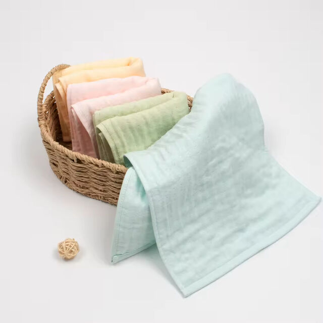 Pañuelo 100% Algodón Orgánico GOTS para Bebé, Toalla Facial, Muselina Suave, Toallita para Bebé, Trapo para Eructos