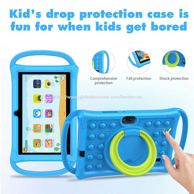 Tablet PC infantil de 7 polegadas com tela IPS de 1024x600, USB Tipo-C e certificação CE/FCC para uso educacional seguro for sale at factory direct price