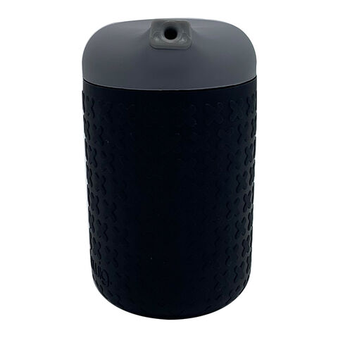 كوب قهوة زجاجي قابل لإعادة الاستخدام مع غطاء وكم سيليكون خالٍ من مادة BPA؛ 240 و 350 مل for sale at factory direct price