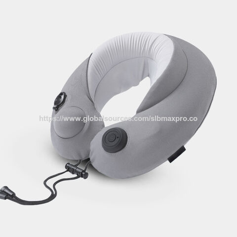 Masseur de Nuque Ergonomique Chauffant avec Pétrissage Shiatsu 3D et Vibration Réglable pour Maison, Bureau et Voyage. Certification CE ROHS.