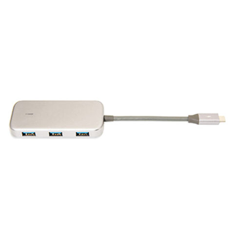 Adaptadores de teléfono móvil tipo C a HDMI+USB3.0X3+tipo C F - Solución multipuerto para móviles