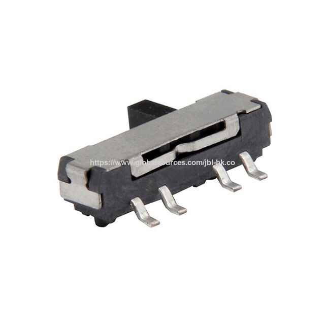 Mini Slide Switch With 2p3t, Smt Series Side Push With Centering Bosses ...