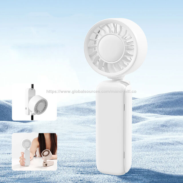 Ventilateur Pliable 3-en-1 à Clip Multi-Angle - Ventilateur Portable Rechargeable à Main/Bureau pour Usage Extérieur & Domestique for sale at factory direct price