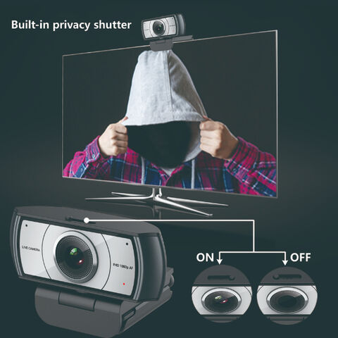 Webcam PC HD 1080P XZcolorful Zoom Youtube 78° avec Mise au Point Automatique pour Ordinateur Portable