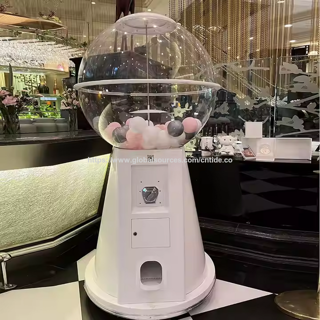 آلة بيع كبسولات LED قابلة للتوصيل مقاس 100 مم بالجملة للألعاب الكلاسيكية لمراكز التسوق، آلة بيع ألعاب كبيرة for sale at factory direct price