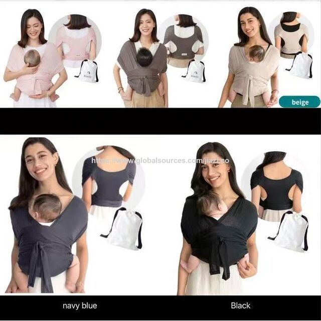 حاملة أطفال تقليدية قديمة الطراز للبيع بالجملة، حاملة أطفال بسيطة أمامية وخلفية for sale at factory direct price