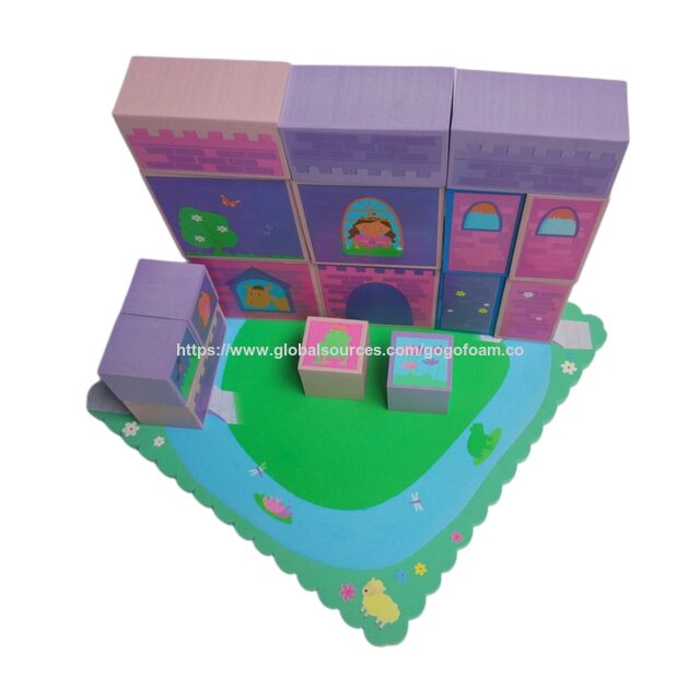 Juguete de baño de espuma EVA al por mayor para jugar en el agua de 1 a 6 años, fabricante de bloques de construcción de espuma EVA, servicio OEM ODM, precio de fábrica, alta calidad for sale at factory direct price