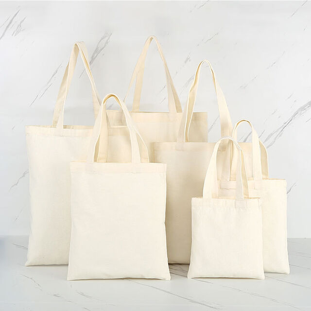 حقائب تسوق صديقة للبيئة مخصصة، حقيبة قماشية فارغة بنمط مطبوع وشعار للترويج for sale at factory direct price