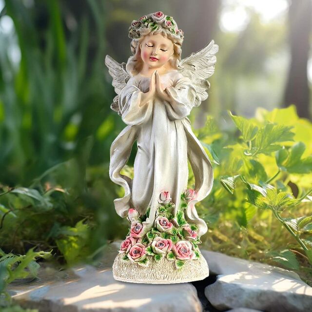 Figurine Solaire d'Ange en Prière pour Jardin, Offre Spéciale for sale at factory direct price