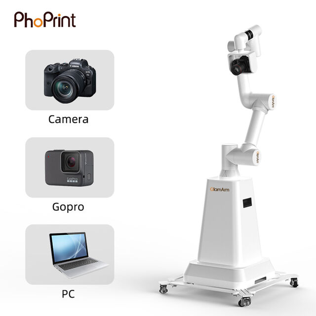 Neuester Glambot Schweißroboterarm 6-Achsen-Fotografie Fotoautomat mit Software