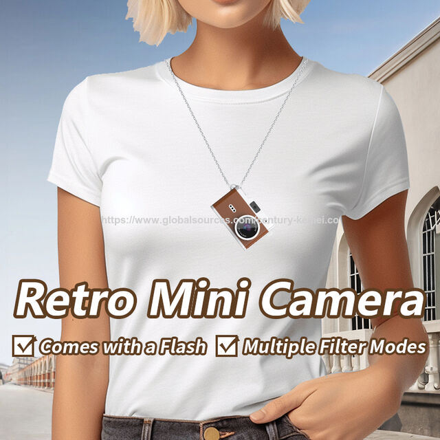 HD Mini-Digitalkamera im Taschenformat für Kinder - Wiederaufladbare Retro-Vlogging-Kamera for sale at factory direct price
