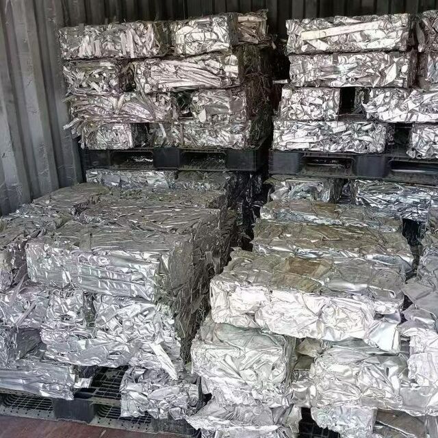 Lingote de chatarra de aluminio reciclado de alta pureza