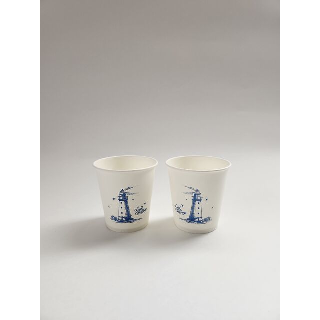 Vaso de Papel Desechable con Impresión Personalizada OEM para Bebidas Frías y Calientes, Empaque de Grado Alimenticio for sale at factory direct price