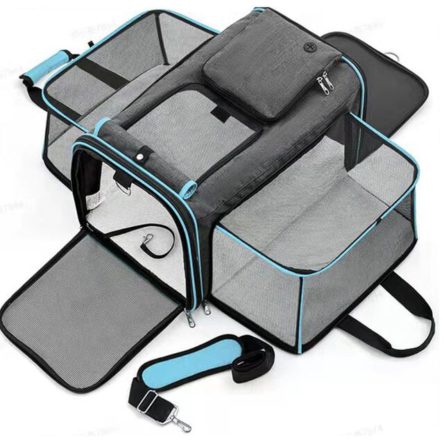 Sac de Transport Portable pour Animaux de Compagnie avec Extensions de Voyage Imperméable à Prix de Gros OEM 2026
