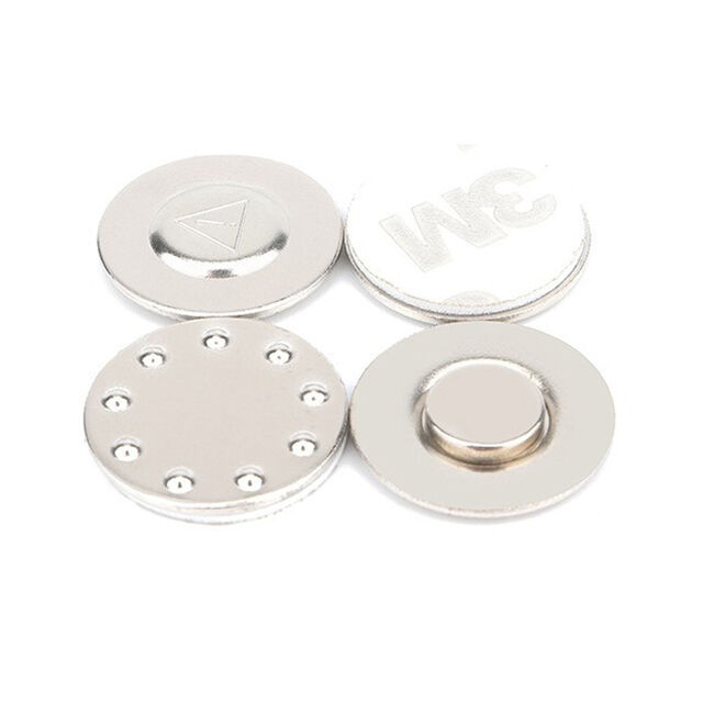 Crachá Magnético de Neodímio de 20 mm Personalizável com Ímãs Fortes Embutidos para Fixar Dragonas, Distintivos de Gola e Broches de Lapela for sale at factory direct price