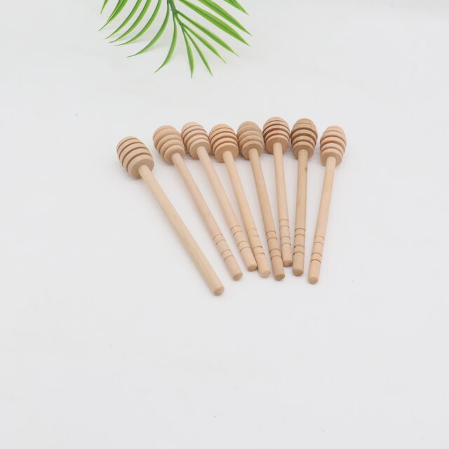 Großhandel Honiglöffel, Rührstäbchen aus Massivholz, Bienenstöcke, Rührstäbchen aus Holz für Kaffee, Milch, Tee, Marmelade for sale at factory direct price