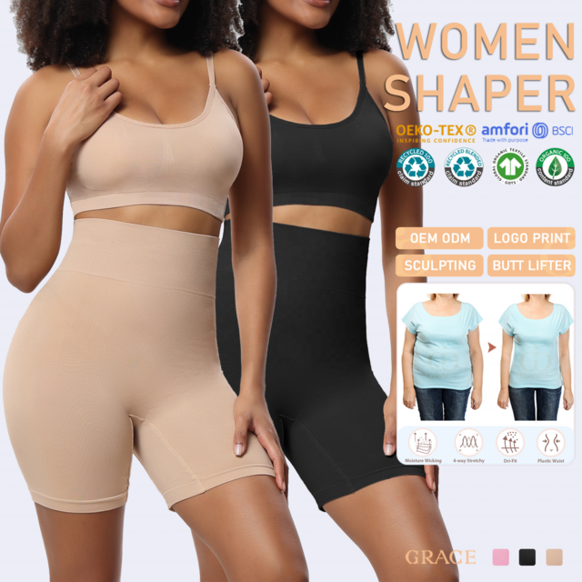 2 Peças Tops Curtos sem Mangas Shapewear Barriga Controle da Barriga Esculpir Fajas Colombianas Sutiãs Shorts Shaper Sem Costura para Mulheres
