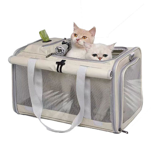 Sac Pliable pour Animaux de Compagnie 2026, Prix de Gros OEM, Sac de Voyage Portable et Respirant