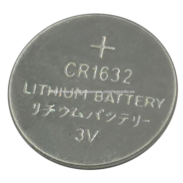 Pile bouton CR1632 3.0V 35mAh pour carte mère