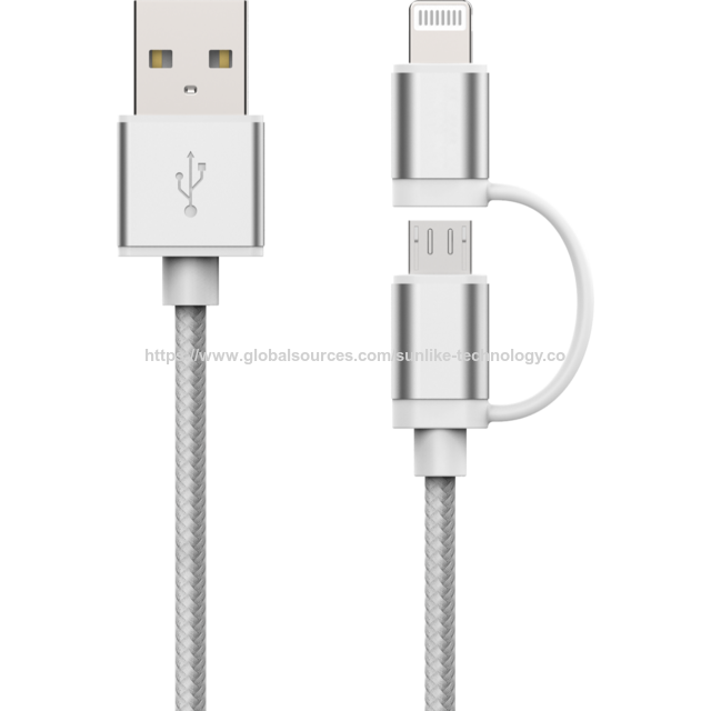 Cable multifuncional 3 en 1 práctico y útil para carga de teléfono y transferencia de datos - Personalización disponible for sale at factory direct price