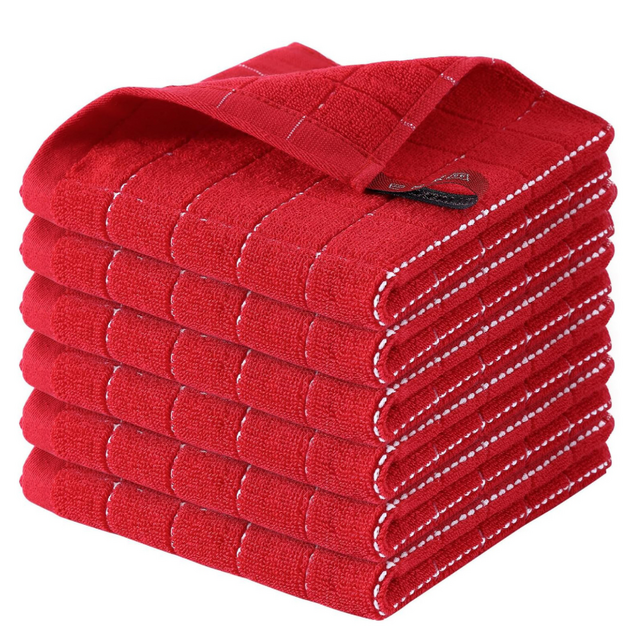 Toalha de algodão de absorção de água por atacado para limpeza doméstica
