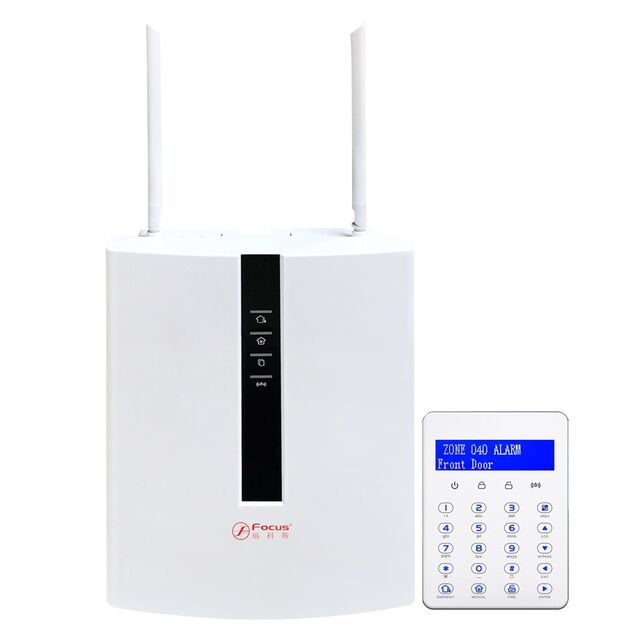 Tcp/ip & 4g Wired & Wireless Industrial Alarm Control Panel With Real ...