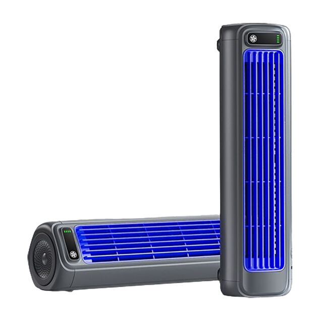 Kipas Menara Meja USB Ultra Senyap dengan 3 Kecepatan, Cocok untuk Penggunaan Dalam & Luar Ruangan, Dilengkapi dengan Baterai Isi Ulang Tahan Lama