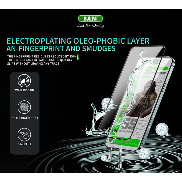 Venta al por mayor directa de fábrica de vidrio templado King Kong de alta gama para el modelo de iPhone 17, protector de pantalla anti-rotura
