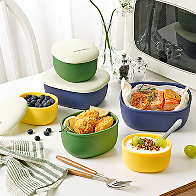 Contenedores prácticos fabricados con silicona 100% de calidad alimentaria. for sale at factory direct price
