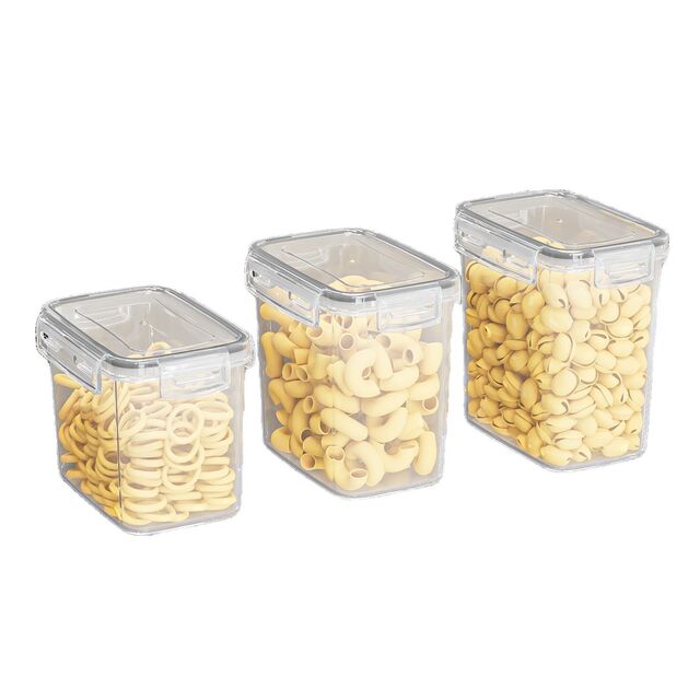 Réservoir de Stockage Transparent Scellé Carré en Plastique de Qualité Alimentaire pour Grains de Café et Aliments, Vente Chaude for sale at factory direct price