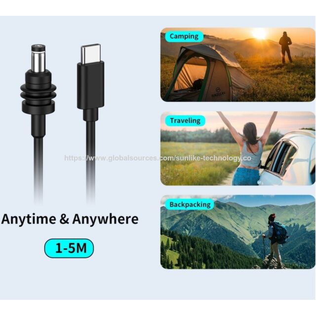 Starlink mini cable, USB C to DC Cable, PD 100w, water proof design, flexible, easy to plug and play for sale at factory direct price