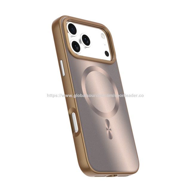Coque pour iPhone 17 Pro Max Air, Nouveau Modèle 2026, Design Classique IMD Givré Dégradé, Nouvelle Arrivée d'Usine, TPU TPE PC Antichoc
