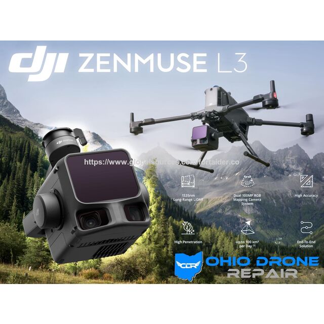 DJI Zenmuse L3 LiDAR Gimbal Camera for sale at factory direct price