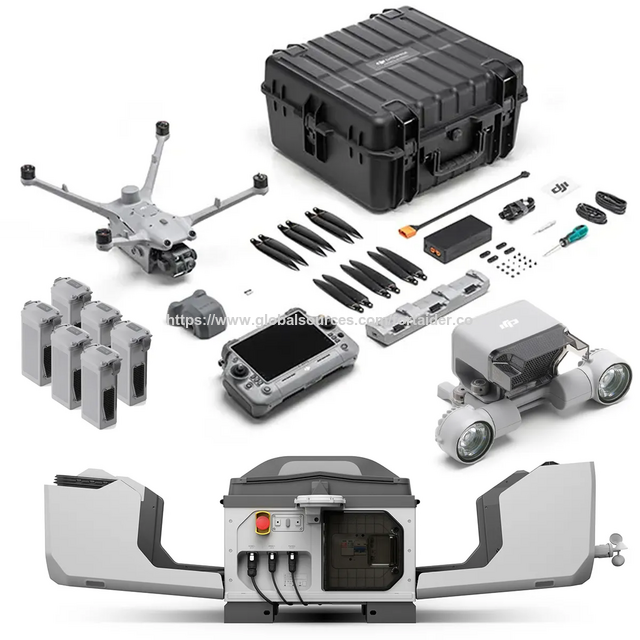 DJI Matrice 4TD Drone with RC Plus 2 Enterprise Controller, Bundle with Dock 3, 6x Batteries, AS1 Speaker, AL1 32W for sale at factory direct price