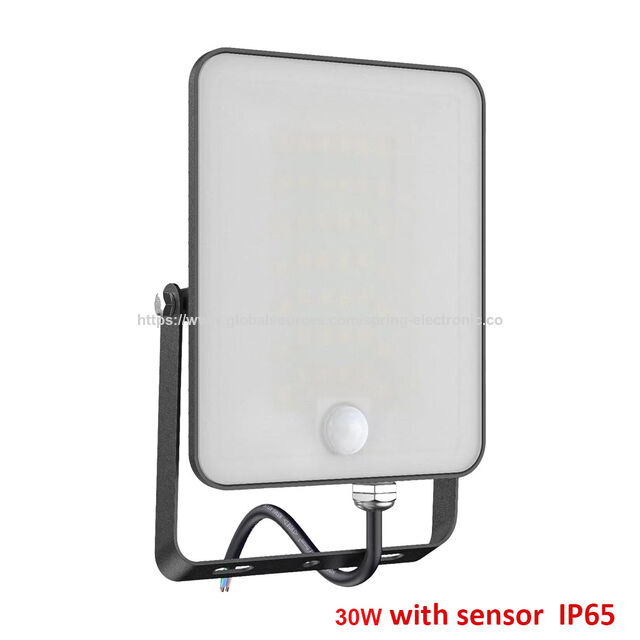 IP65 SP-FL27S-30W Wasserdichter LED-Fluter mit Bewegungssensor DOB-Version for sale at factory direct price
