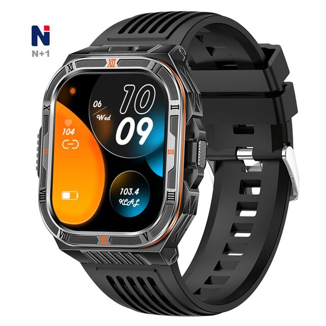 Spot goods Plastic Case NTC14 Compass Health Monitoring LED Flashlight Large Battery Reloj Inteligente on eBay for sale at factory direct price