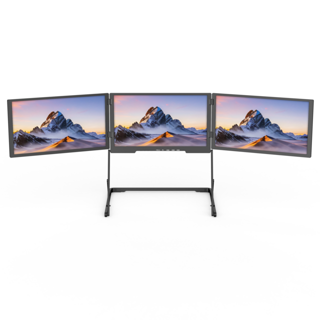 18.5" FHD 1080P Laptop-Erweiterungsmonitor, Tragbarer Monitor 100% sRGB für Reisen, 60Hz, Blendfreie Matt-Oberfläche for sale at factory direct price