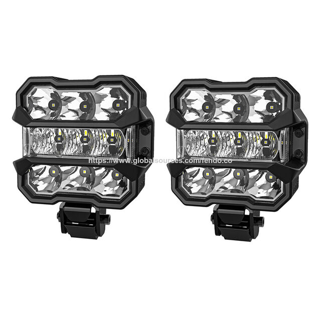 Luces LED de Conducción de 50W 4800LM con Haz Combinado, Homologación E-Mark, 9-32V, 5700K, Luces de Trabajo LED IP67