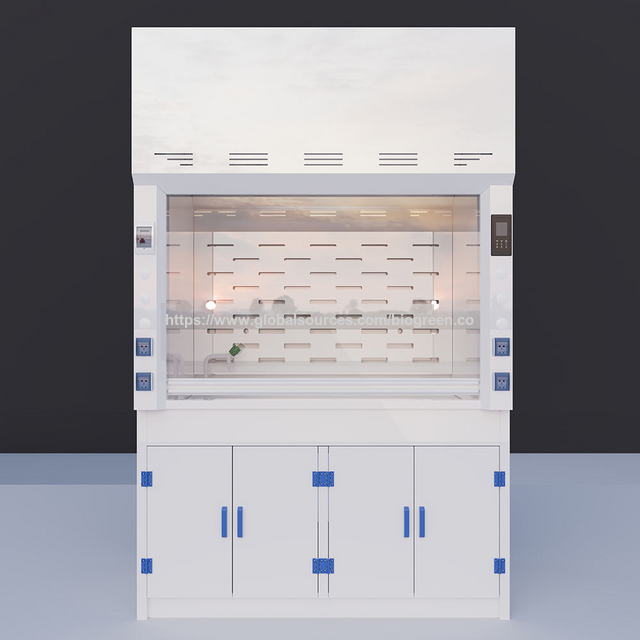 Hotte de Laboratoire Scolaire en Métal, Armoire Chimique, Hotte de Gaz pour Acide Perchlorique, Meilleures Ventes