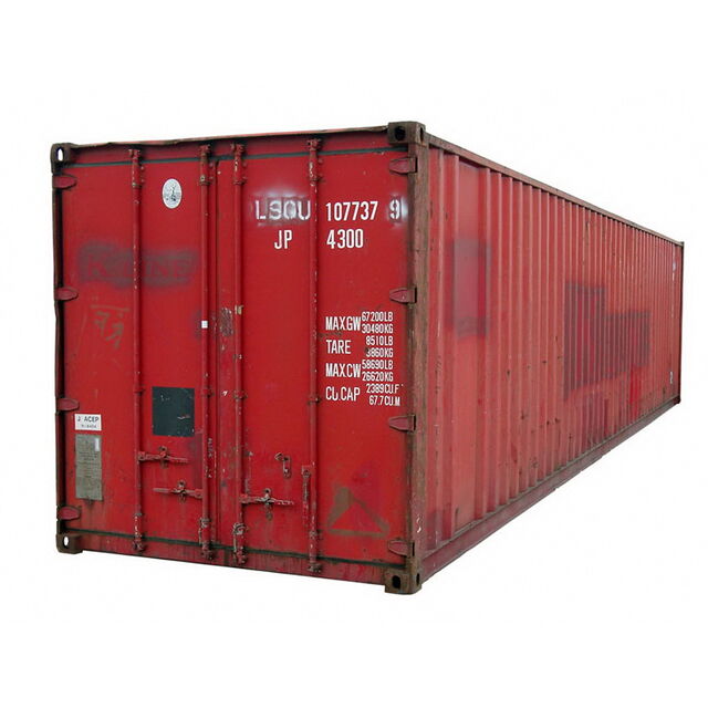 40ft High Cube Shipping Container ISO Standard Steel Cargo Storage Freight Container